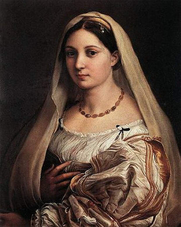 Рафаэль Санти, Дама под покрывалом (Донна Велата) ок. 1516
