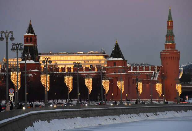 В центре Москвы перекрыли движение