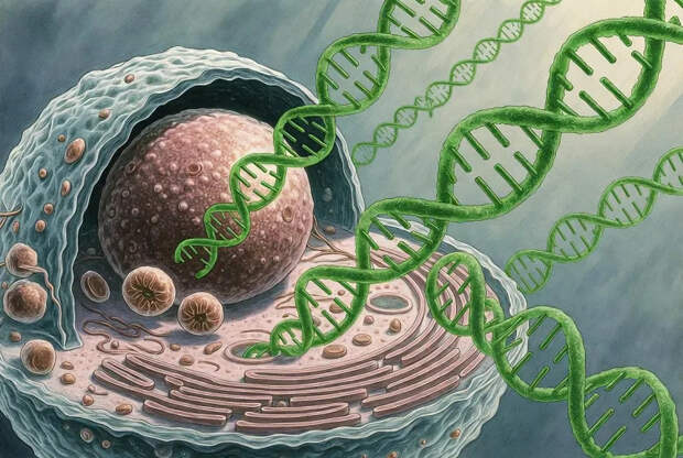 Гибридные клетки человека и растения показали, что значительная доля ДНК работает «как случайный шум»