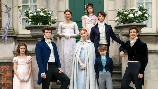 Кадр из сериала «Бриджертоны»