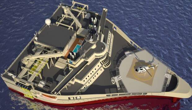 Необычные широкие корабли интересное, новинка, корабль