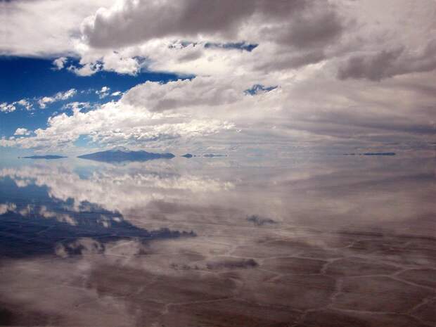 Озеро Солончак Уюни, Боливия (Salar de Uyuni, Bolivia) - самое большое соленое озеро во всем мире Озеро Солончак Уюни, Боливия (Salar de Uyuni, Bolivia) - самое большое соленое озеро во всем мире