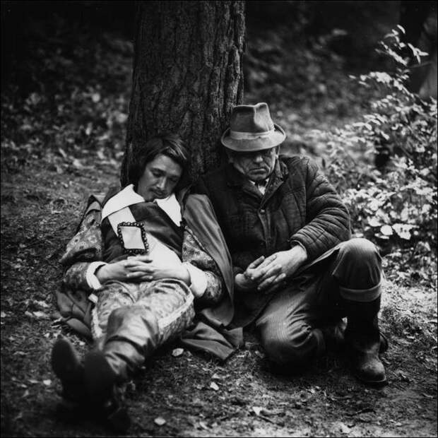 За кадром фильма «Три мушкетера» За кадром фильма «Три мушкетера» кино, фото.