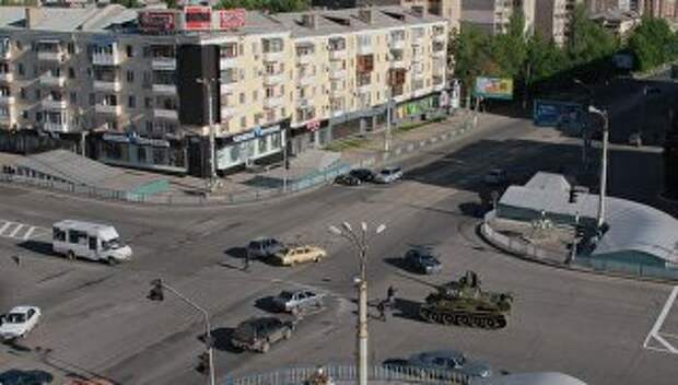 Город Луганск. Архивное фото