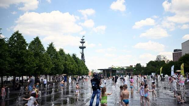 В Москве установилась аномальная жара