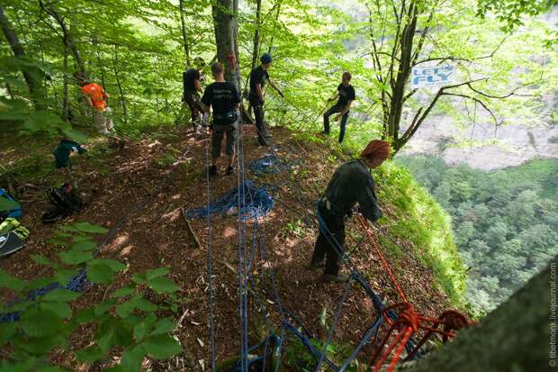 ropejumping21 Прыжок в Сухое озеро