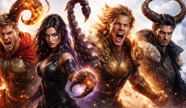 Названы 4 самых агрессивных знака Зодиака