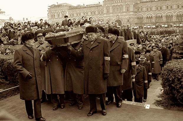 Похороны Леонида Брежнева, 10 ноября 1982 г