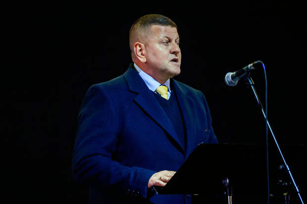 Залужный опозорился во время выступления в Британии