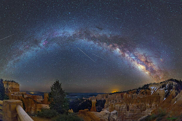 Milky way from Yellowstone Park-07