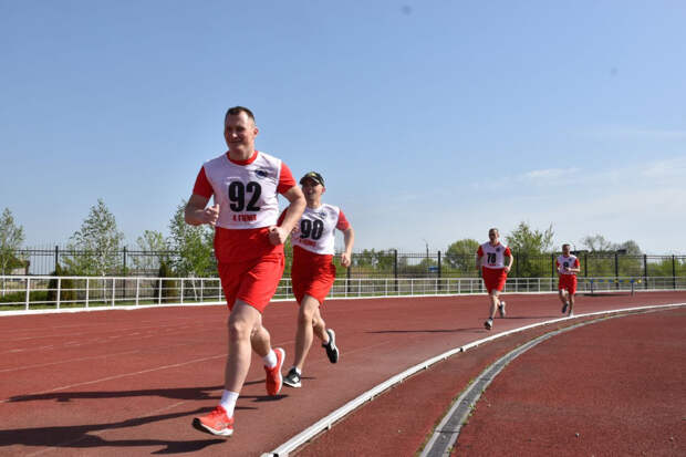 Военнослужащие полигона Капустин Яр приняли участие в легкоатлетическом забеге в преддверии Дня Победы