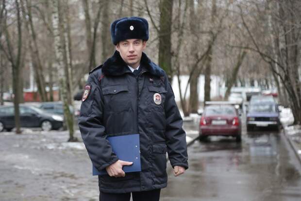 Егор Ведяшев работает в полиции с 2015 года/Артур Новосильцев, «Восточный округ»