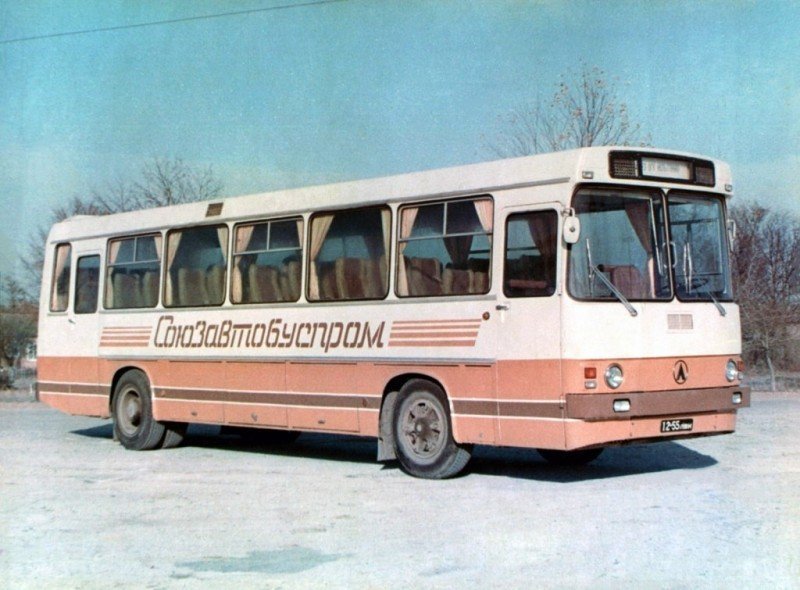 ЛАЗ-5257 - опытный междугородный автобус большого класса, построенный в 1983 году на Львовском автобусном заводе история, факты, фото