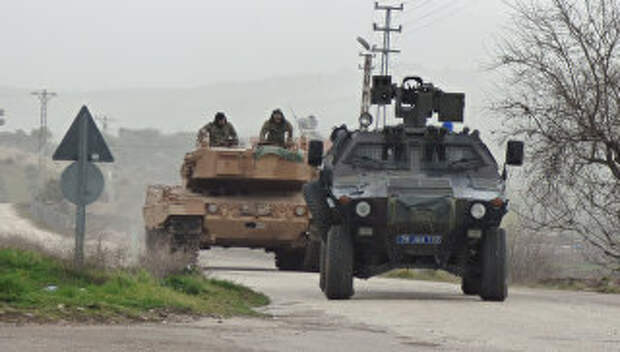 Турецкая военная техника, используемая в операции в Африне. Январь 2018