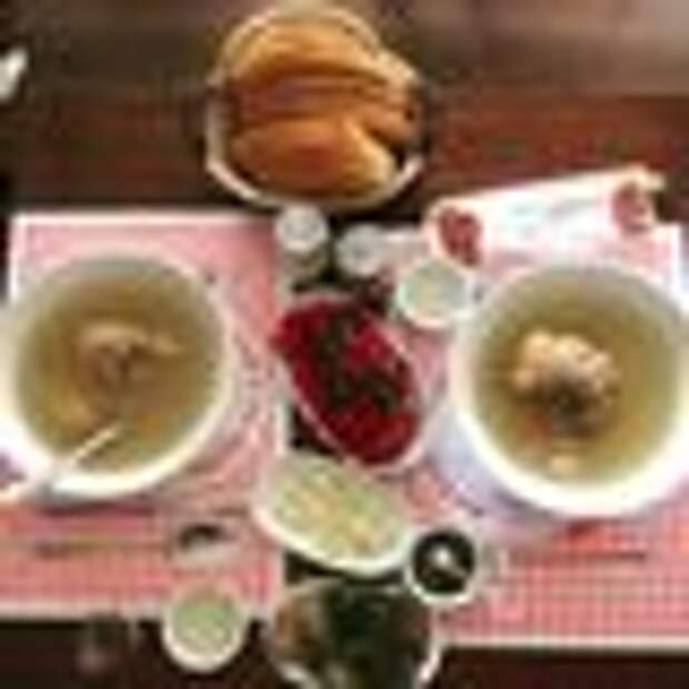 Khash served at an Azerbaijani cafe in Turkey.