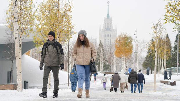 Январская погода с морозами до минус 12°С установится в Москве