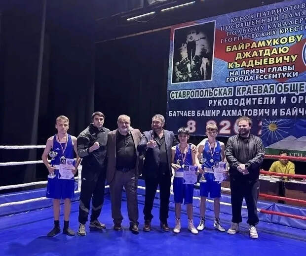 Победы воспитанников школы бокса имени А. Ж. Галстяна на турнире в Ессентуках