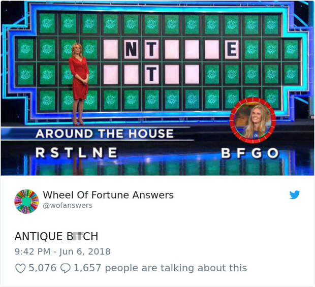 Wheel Of Fortune Funny