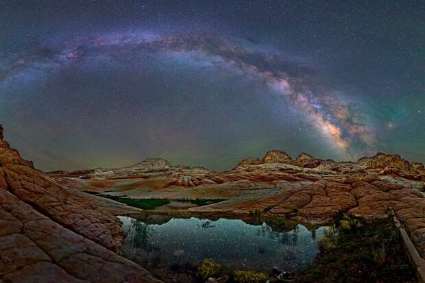 Milky way from Yellowstone Park-28