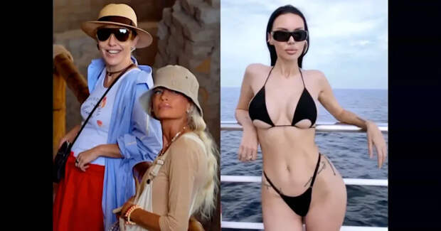 Ксения Собчак и Константин Богомолов, Борис Белоцерковский, Оксана Самойлова и Яна Расковалова проводят время в круизе по Латинской Америке