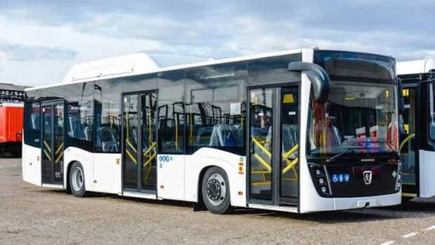 В Барнауле тестируют новый автобус, работающий на природном газе