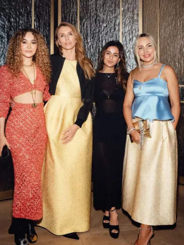 Гузаль Ергашева, Светлана Бондарчук с гостьями