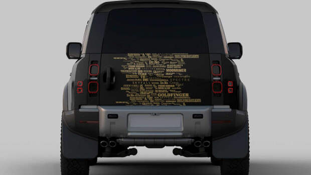 Land Rover Defender Ралли Джеймс Бонд