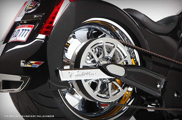 Кастом-байк Cadillac от Пола Тотула Младшего