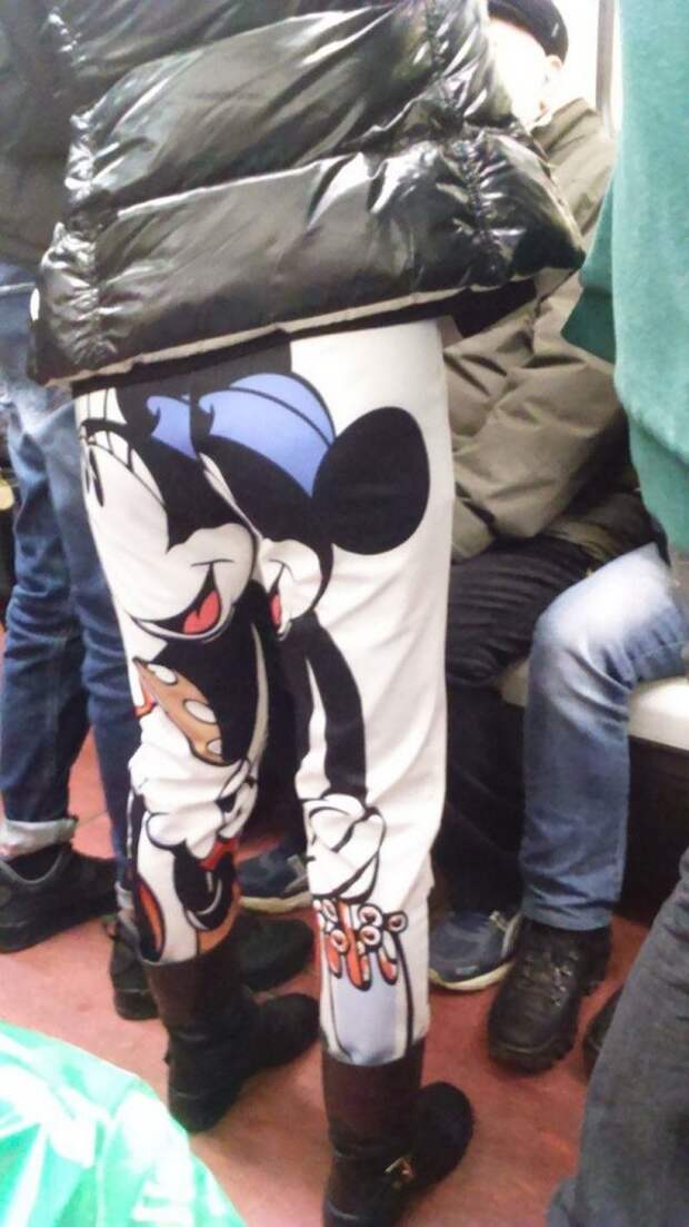 Модники и чудаки из метро