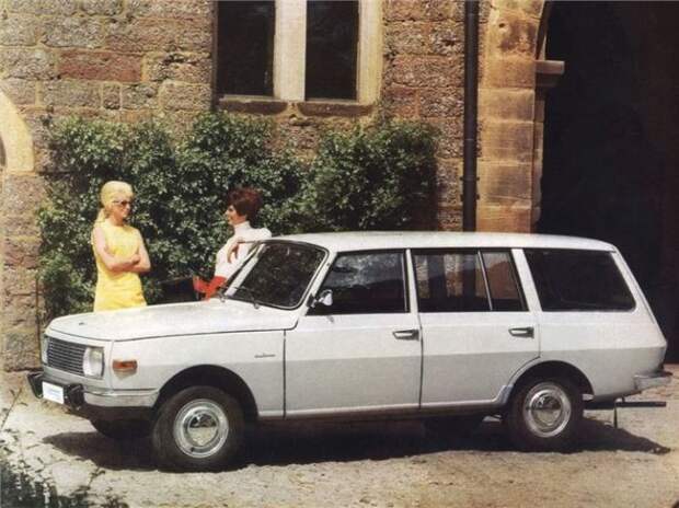 Wartburg с кузовом универсал. | Фото: classics.honestjohn.co.uk.
