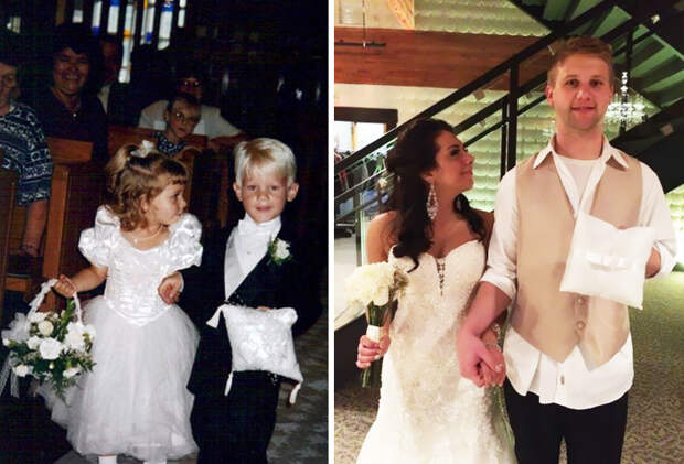 Детишки со свадьбы сочетались браком спустя 20 лет!