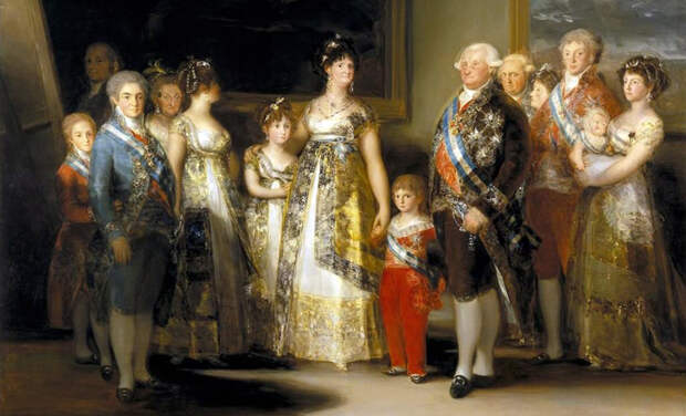 Семья короля Карла IV