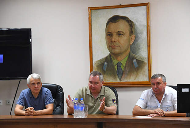 Обсуждение полета «Прогресс МС-09» в «Роскосмосе»