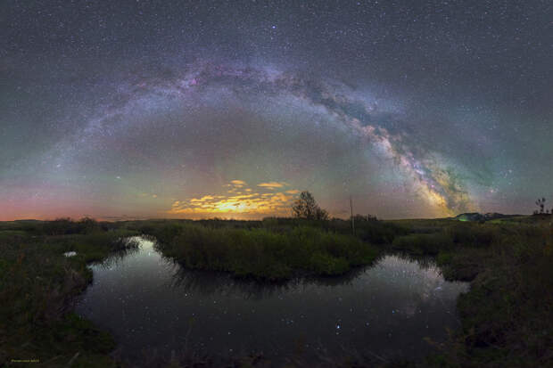 Milky way from Yellowstone Park-13