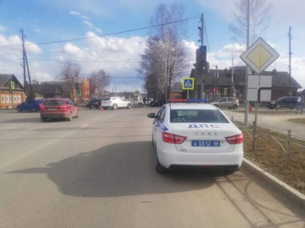 В Невьянске на перекрестке произошло серьезное ДТП