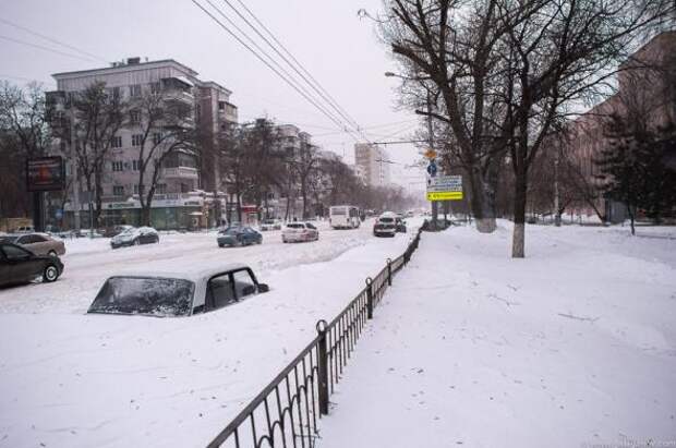 Ростов-на-Дону: четвертый день в снежном плену