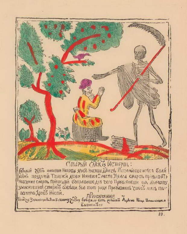 Российские лубочные картинки XVII-XVIII веков