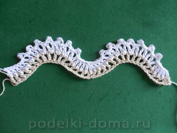 Схема вязания крючком браслет