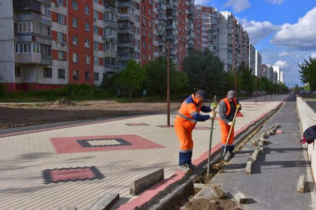 работы на Самаркандском бульваре// ЮВК