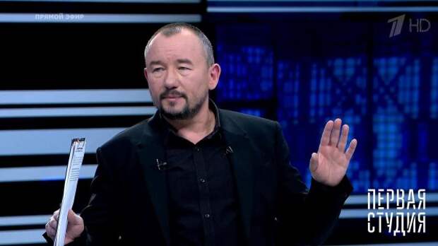 «Герой» АТО упал в обморок после перепалки с российским телеведущим в Италии