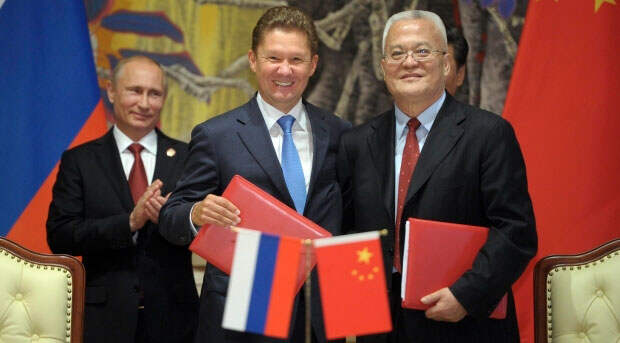 Россия и Китай подписали договор о поставках газа