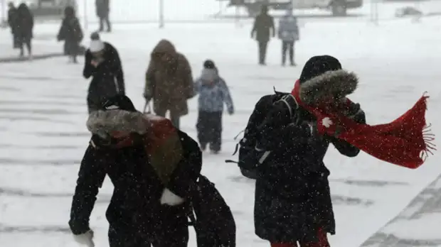 В Москве 26 декабря ожидается ветер до 16 м/с и метель