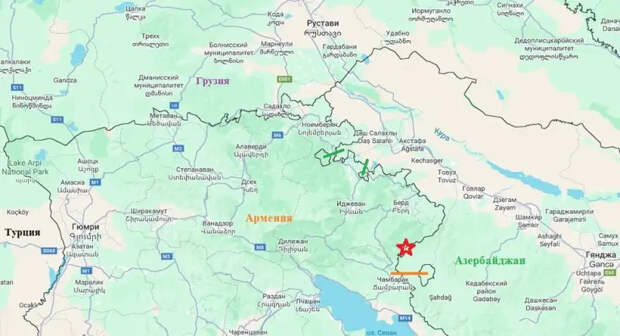 На границе между Арменией и Азербайджаном появились российские пограничники