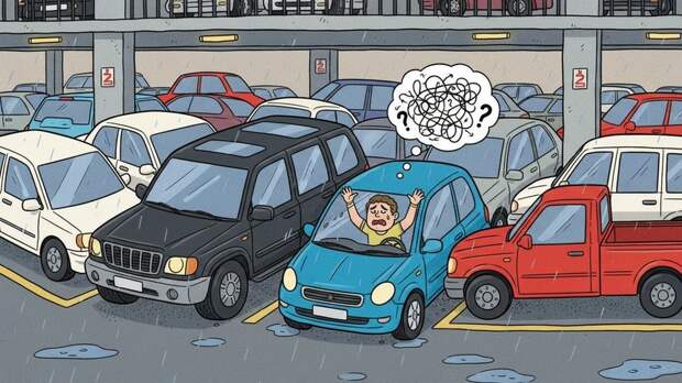 В ГД разъяснили порядок действий водителям, чьё авто заблокировали на парковке
