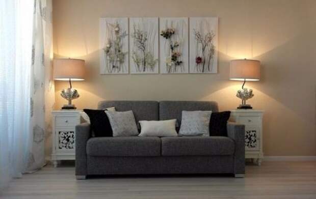 Привлекательный декор стен из подручных материалов