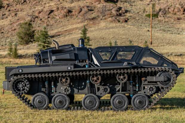 Персональный танк для развлечений Ripsaw EV3-F4 доставит куда угодно