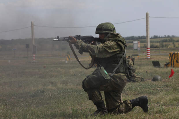 В общевойсковом объединении ЮВО в Республике Северная Осетия – Алания прошла тренировка по противодействию терроризму