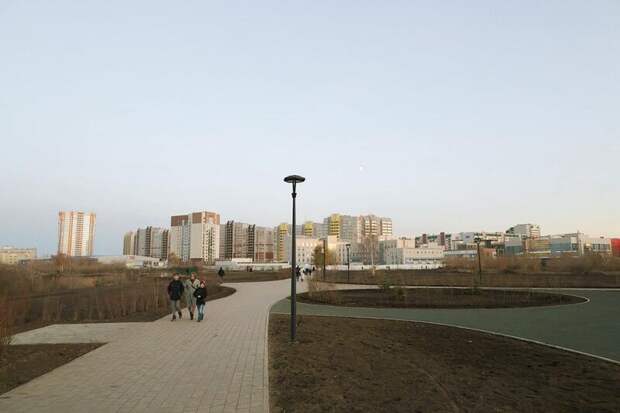 Реконструкция территории за ТЦ 