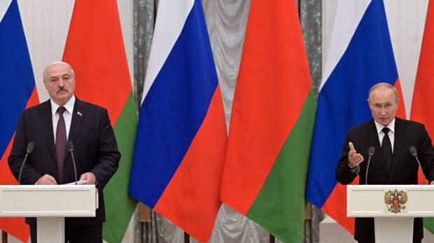 Встреча президентов Белоруссии и России