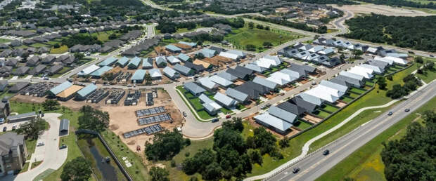 В Техасе заканчивают строительство крупнейшего напечатанного жилого комплекса